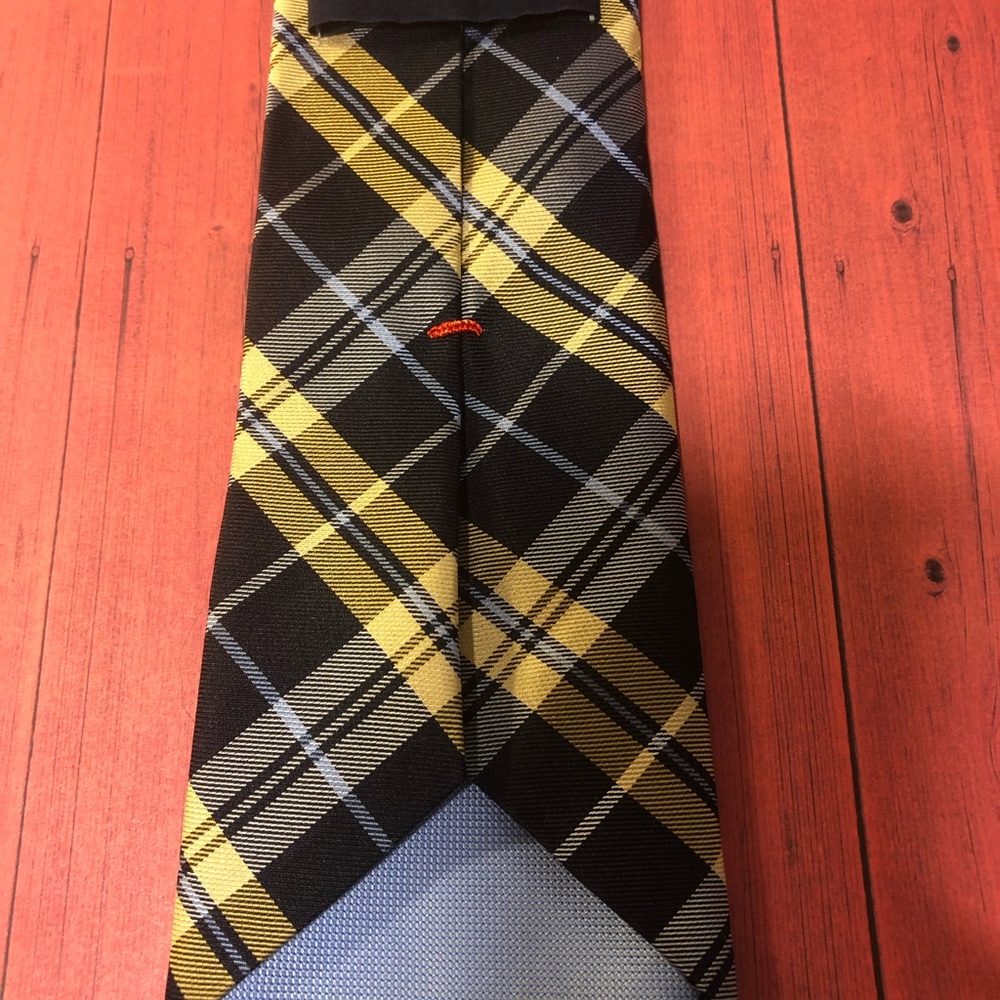 Vintage Y2K Tommy Hilfiger Tie 100% Silk - Picture 2 of 8